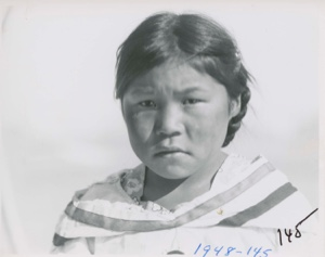 Image: Eskimo [Inuk] girl [Mary Issigaitoq] 